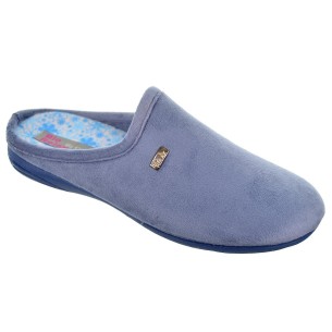 13134 Biorelax Zapatilla Casa. Destalonada en textil. Plantilla extraíble acolchada. Máximo confort. Suela goma antideslizante 2