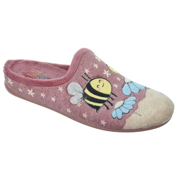 20371 Cmconfort Zapatilla estar por casa destalonada. Textil  plantilla acolchada. Suela  goma antideslizante, ligero y flexible