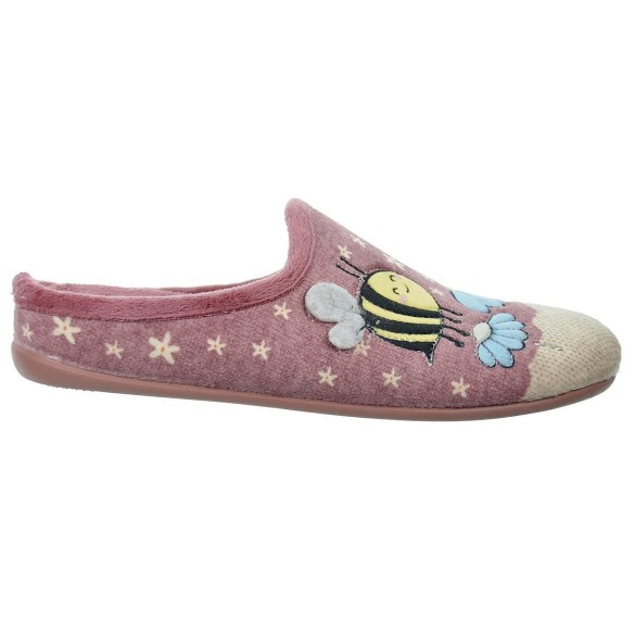 20371 Cmconfort Zapatilla estar por casa destalonada. Textil  plantilla acolchada. Suela  goma antideslizante, ligero y flexible