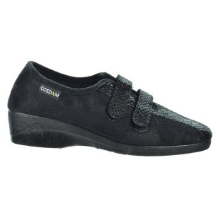 2416 Cosdam Zapatilla Casa confort.  doble velcro ajustable. Suela antideslizante, muy cómodo y flexible. Para pies delicados.