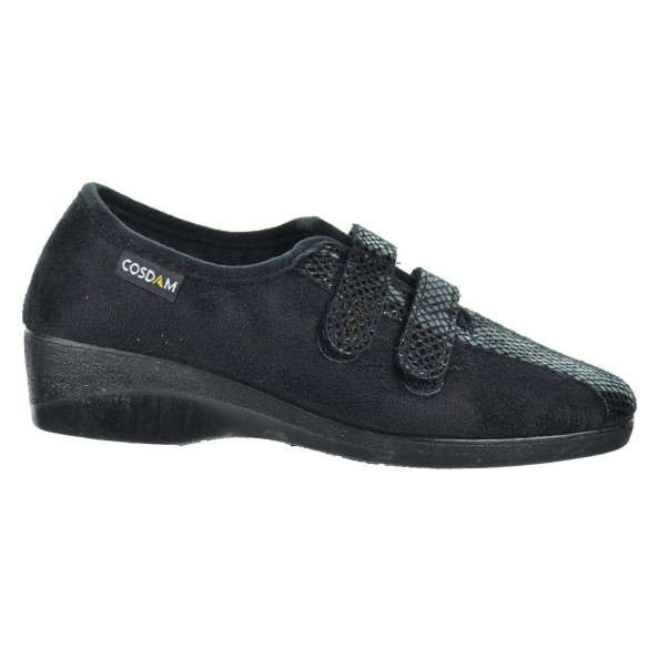 2416 Cosdam Zapatilla Casa confort.  doble velcro ajustable. Suela antideslizante, muy cómodo y flexible. Para pies delicados.