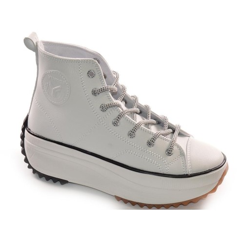 Nahla Yumas Botín Botín sintético, forro textil y plantilla confort látex, que garantiza su comodidad. Cierre en cordones para u