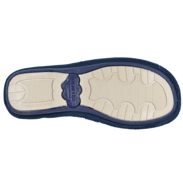 1892 Biorelax Zapatilla casa textil con esponja y tejidos transpirables. antideslizante, muy flexible. pies más delicados.