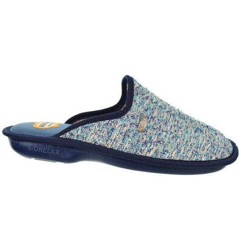 4011 Biorelax Zapatilla estar por Casa acolchada Mujer textil. antideslizante, muy flexible.
