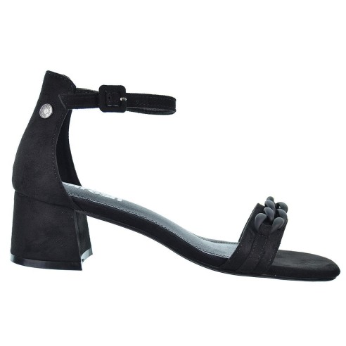 Refresh 171892 Sandalia Antelina Vegana Tacón Ancho Mujer