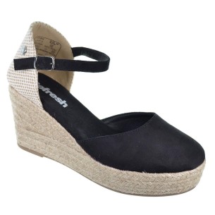 Refresh 171942 Alpargata Antelina Vegana Cuña 8 cm Antideslizante Mujer 2