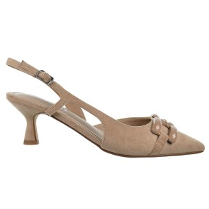 Refresh 171890 Zapato Salón Antelina Vegano Tacón 5cm Mujer 2