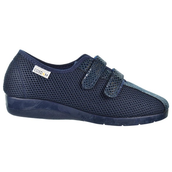 Cosdam 9022 Zapatilla Textil Velcro Antideslizante Pies Delicados Mujer