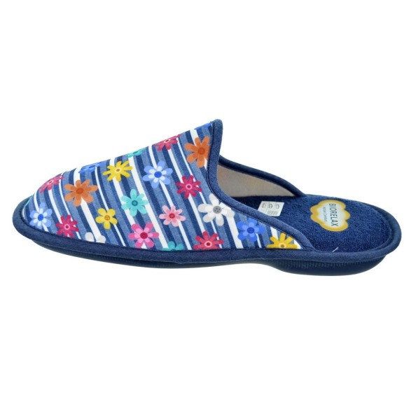 Biorelax 4102 Zapatilla Casa Pies Delicados Mujer transpirable y antideslizante