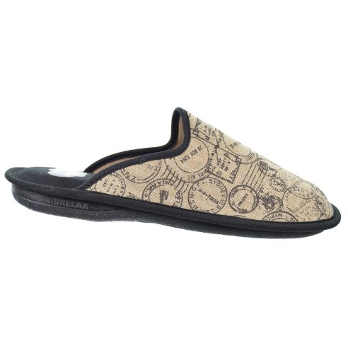 Biorelax 1446 Zapatilla Casa Hombre Pies Delicados