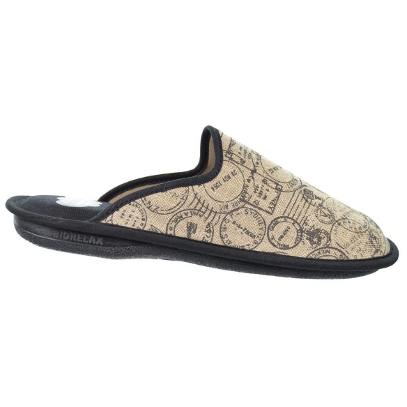 Biorelax 1446 Zapatilla Casa Hombre Pies Delicados