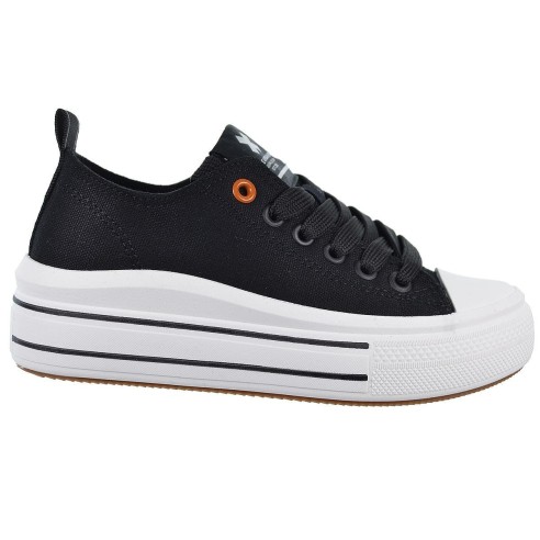 Xti Kids 150853 Zapatilla Lona Vegana con Cordones de Niña