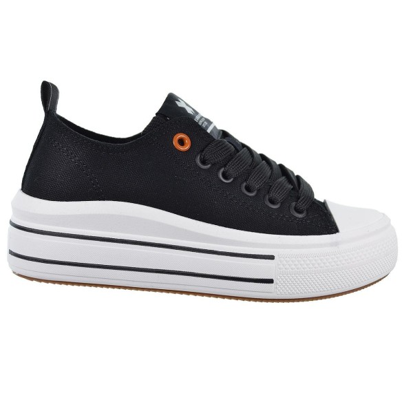 Xti Kids 150853 Zapatilla Lona Vegana con Cordones de Niña