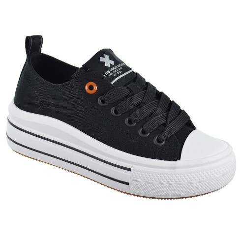 Xti Kids 150853 Zapatilla Lona Vegana con Cordones de Niña