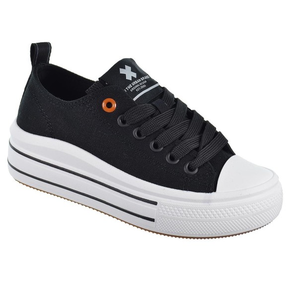 Xti Kids 150853 Zapatilla Lona Vegana con Cordones de Niña