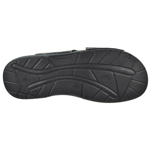 Arizona 634 Sandalia Zueco Acolchada Tiras Cruzadas Hombre en sintético y plantilla en piel acolchada. Piso de caucho.