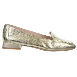 Desiree Dati4 Zapato Mocasín Piel grabada. Plantilla en piel y suela antideslizante ligera y flexible con tacón ancho de 2cm.