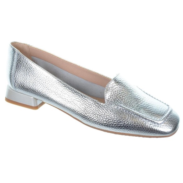 Desiree Dati4 Zapato Mocasín Piel grabada. Plantilla en piel y suela antideslizante ligera y flexible con tacón ancho de 2cm.