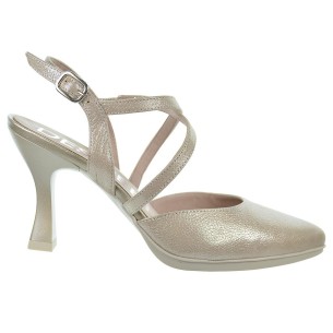 Desiree Sami5 Zapato Piel Destalonado Tacón Alto Mujer Antideslizante Mujer