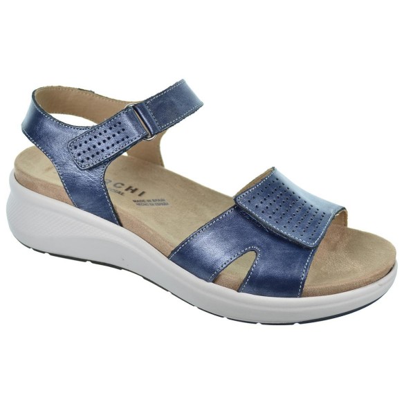 Baerchi 61652 Sandalia Mujer Piel Ancho Especial Velcro