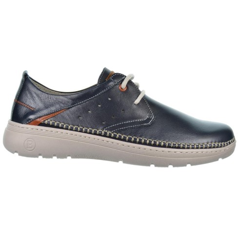 baerchi 1080 zapato casual piel transpirable antideslizante cordones hombre