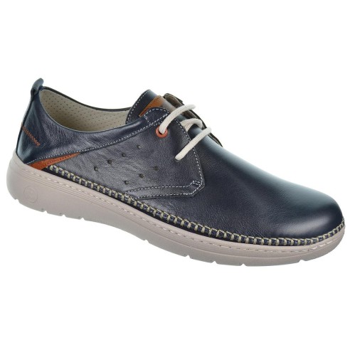 baerchi 1080 zapato casual piel transpirable antideslizante cordones hombre