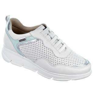 Baerchi 38600 Zapato Piel Ancho Especial en Cuña Mujer 2