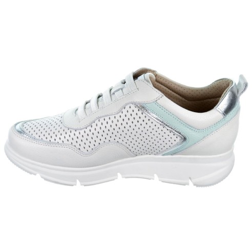 Baerchi 38600 Zapato Piel Ancho Especial en Cuña Mujer