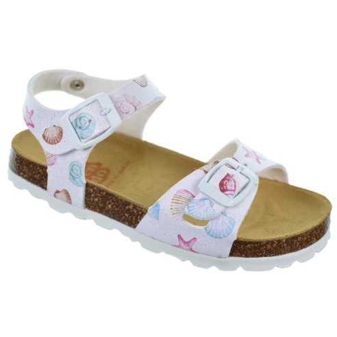 Crecendo 2558 Sandalia Bio con Hebilla Plantilla Piel Niña