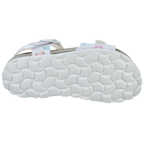 Crecendo 2558 Sandalia Bio con Hebilla Plantilla Piel Niña