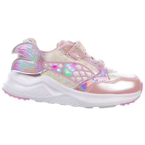 Conguitos 261017 Deportivo Luces Acolchado Velcro Cordones Niña