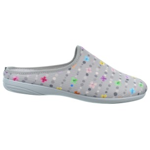 Biorelax 13011 Zapatilla Casa Textil Acolchada Mujer Antideslizante