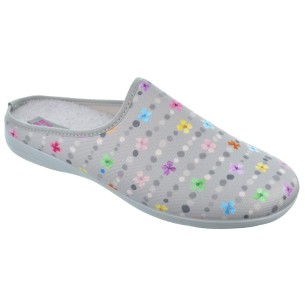 Biorelax 13011 Zapatilla Casa Textil Acolchada Mujer Antideslizante 2