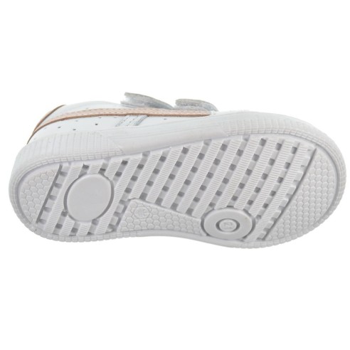Crecendo Soft-13 Zapato Piel Velcro Primeros Pasos Unisex Antideslizante