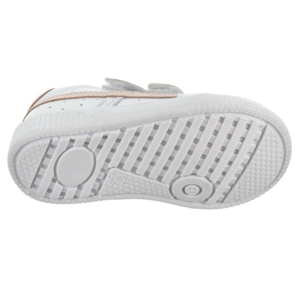 Crecendo Soft-13 Zapato Piel Velcro Primeros Pasos Unisex Antideslizante