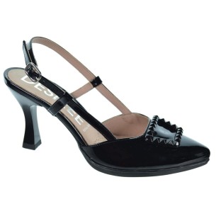 Desiree Sami8 Zapato Salón Piel Charol Acolchado Tacón Antideslizante Para eventos Mujer