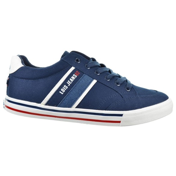 Lois 61278 Zapatilla Lona Textil Acolchada Cordones Hombre