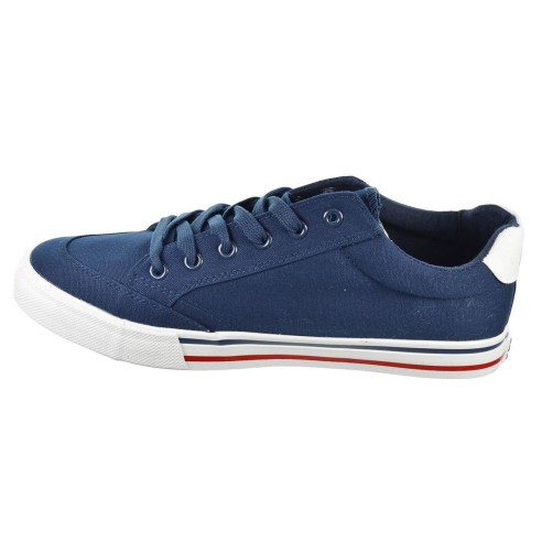 Lois 61278 Zapatilla Lona Textil Acolchada Cordones Hombre