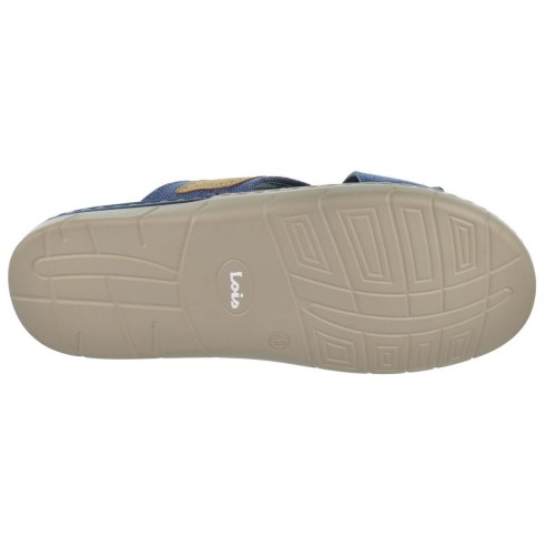 Lois 86091 Sandalia Destalonada Textil Acolchada Hombre