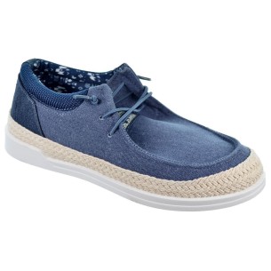 Lois 60181 Zapato Lona textil Acolchado Cordones Niño suela caucho 2