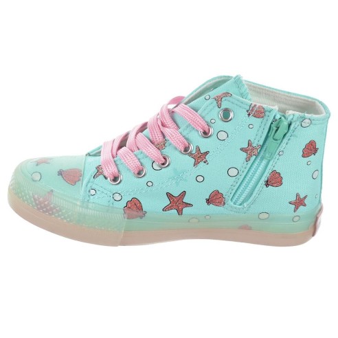 Conguitos 283082 Zapatilla Botín Acolchado Cremallera y Cordones Niña