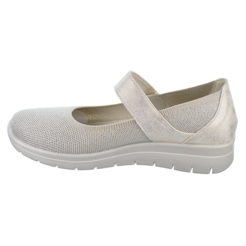 Amarpies 26332 Zapato Merceditas Confort Velcro Cuña Mujer