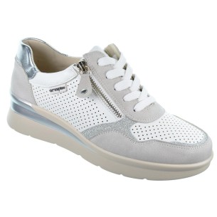 Amarpies 26309 Zapato Casual Confort Suela Cuña Mujer cordones y cremallera 2