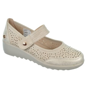 Amarpies 26432 Zapato Merceditas Confort Velcro y Cuña Mujer 2