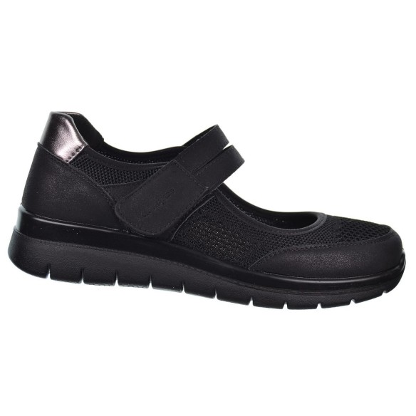 Amarpies 26333 Zapato Mercedita Confort Con velcro y Suela Cuña caucho Mujer