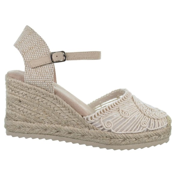 D´angela 26053 Alpargata Acolchada Cuña 8 cm Mujer