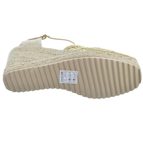 D´angela 26053 Alpargata Acolchada Cuña 8 cm Mujer