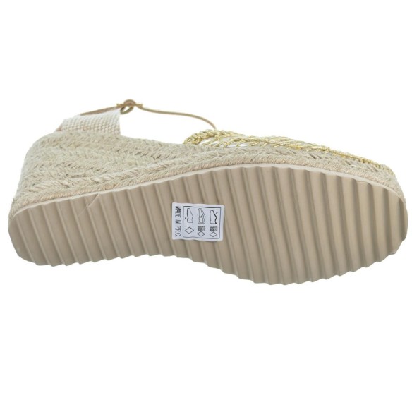 D´angela 26053 Alpargata Acolchada Cuña 8 cm Mujer