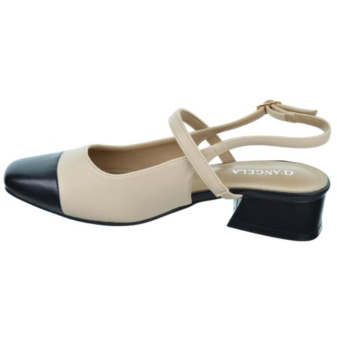 D´angela 26169 Zapato con Hebilla y Tacón Antideslizante Mujer