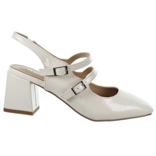 D´angela 26131 Zapato Charol Tacón Ancho Antideslizante Mujer